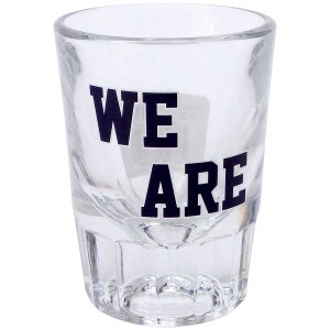shot glass with navy We Are